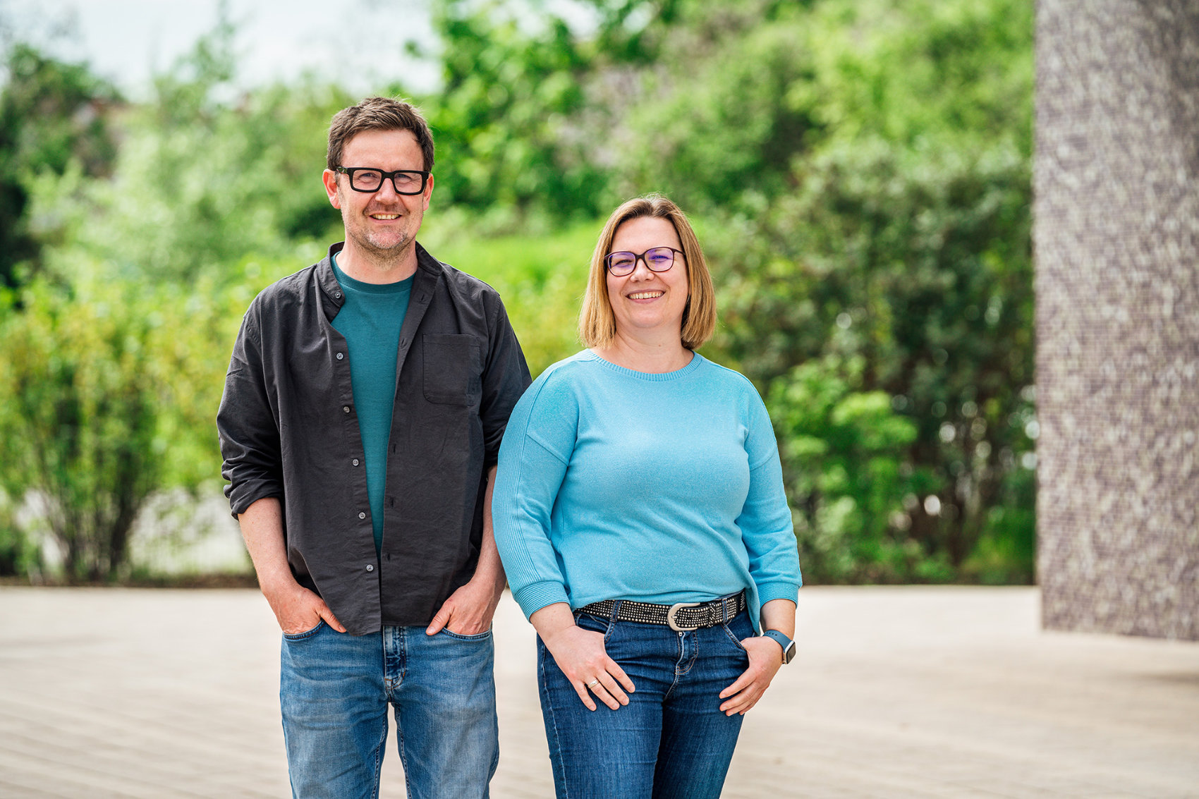 Steffen Schneider und Stephanie Dennhardt Schulleitung der Albert-Schweitzer-Schule Altlußheim Steffen Schneider und Stephanie Dennhardt Schulleitung der Albert-Schweitzer-Schule Altlußheim